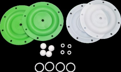 Diaphragm Pump Spare Parts Diaphragm Pump Liquid Repair Kit  1-inch 1.5-inch 2-inch Fluid Maintenance Kit