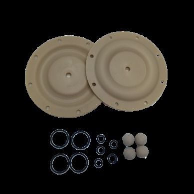 Diaphragm Pump Spare Parts 1-inch 1.5-inch Fluid Rubber Maintenance Kit