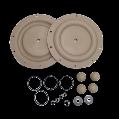 Diaphragm Pump Spare Parts 1-inch 1.5-inch Fluid Rubber Maintenance Kit