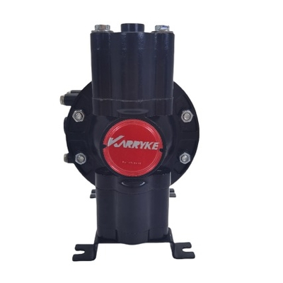 0.6 Aluminium Alloy Casing Air Compressor Drive Operation Double Diaphragm Pump With Buna Diaphragm