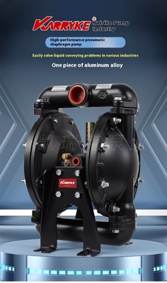 Manufacturer1 Inch Aluminum Body and Ptfe Diaphragm Aodd Pump Pneumatic Double Diaphragm Pump