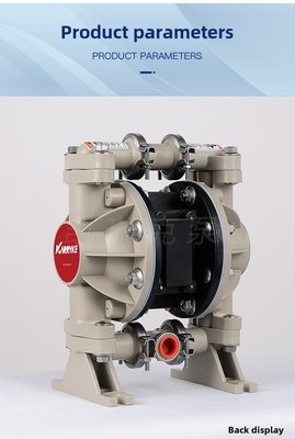 Original Factory Fiber 1/2-14npt Air Intake 1/2 Inch Plastic Pneumatic Diaphragm Pump Sewage Pump