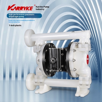 Guangdong Foshan Kairuike 25mm Pneumatic Diaphragm Pump 1inch Corrosion-Resistant PP Plastic Lithium Battery Chemical Pump