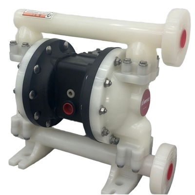 1 Inch Diaphragm Pump Low Pressure PVDF Plastic Pneumatic Power Source