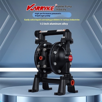 Factory Direct Small DN15 Aluminum Alloy Self-Priming Pump 0.5inch Pneumatic Diaphragm Paint Pump OEM Supported Wholesale